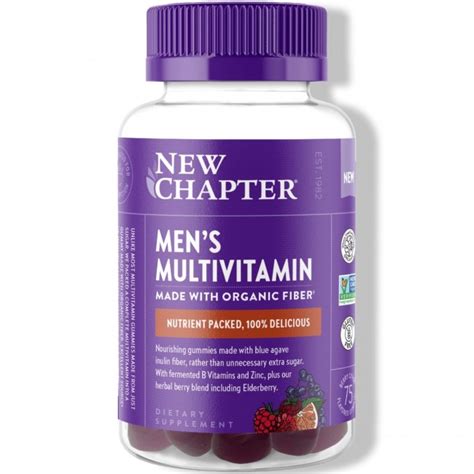 New Chapter Men's Multivitamin 75 Gummies