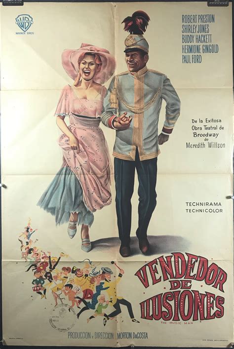 THE MUSIC MAN, Original Vintage Argentinian Movie Poster - Original ...