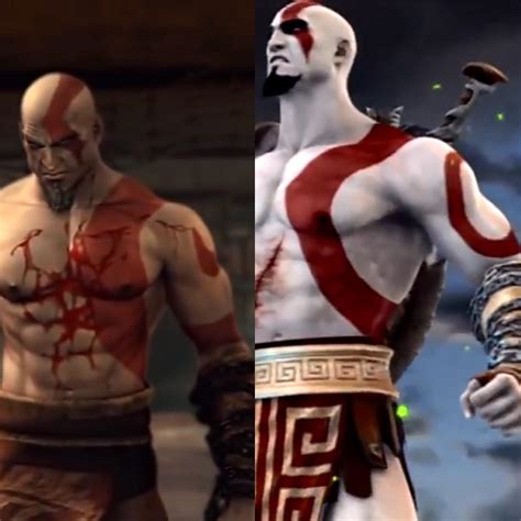 Have you guys ever noticed how much Kratos have changed in the games ...