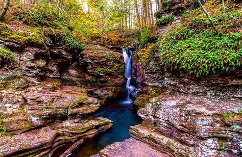 PA Easy Waterfall Hike: Ricketts Glen State Park Near Bloomsburg