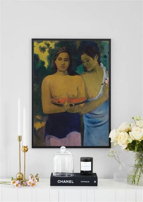 Purchase Two Tahitian Women By Gauguin Poster Online | DearSam.eu