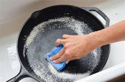 How To Clean A Cast Iron Pan (Without All The Mystery!) - Once Upon a Chef