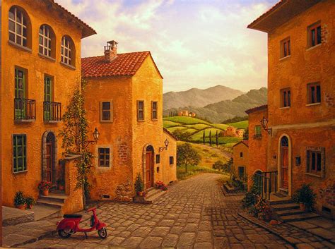 Classically Italian Painting by Patrick ORourke