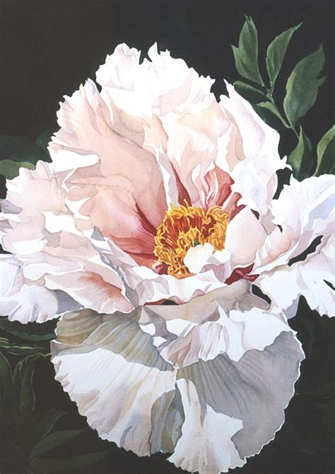 Pink Peony Painting by Alfred Ng - Fine Art America