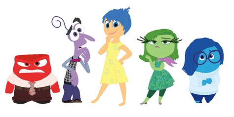 Inside Out Emotions Clip Art