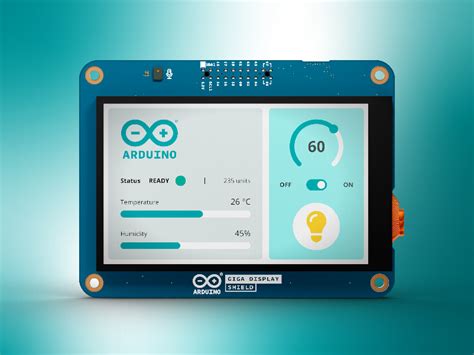 The new Arduino GIGA Display Shield: Nice touch! | Arduino Blog