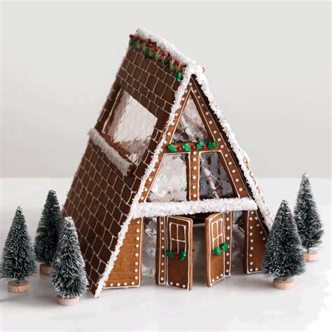 A Frame Gingerbread House
