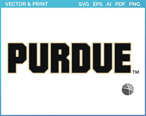 Purdue Boilermakers - Wordmark Logo (2012) - College Sports Vector SVG Logo in 5 formats