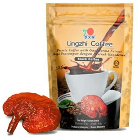 15 X Dxn Lingzhi Black Coffee Ganoderma With Aspartame 20 Sachets - Walmart.com