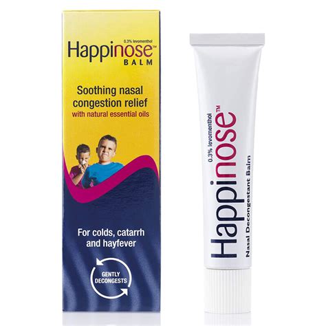 Buy Happinose Balm Nasal Congestion Relief | Chemist Direct