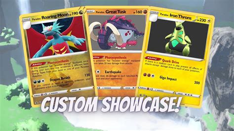 Custom Paradox Pokemon Card Showcase! (PTCG ) - YouTube