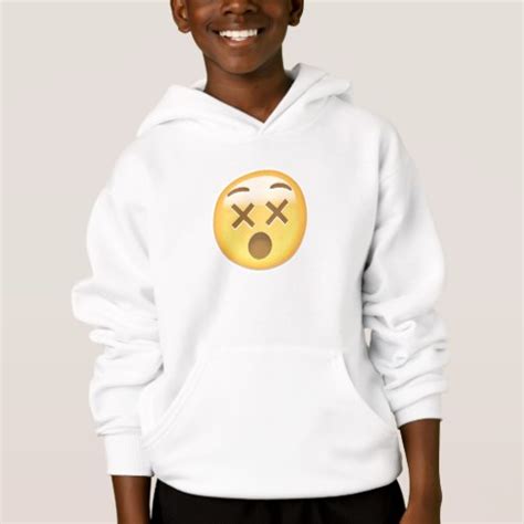 Dizzy Face Emoji Hoodie - EmojiPrints