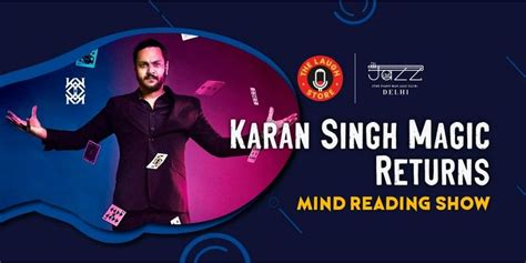 Karan Singh Magic : Returns comedy-shows National Capital Region (NCR) - BookMyShow