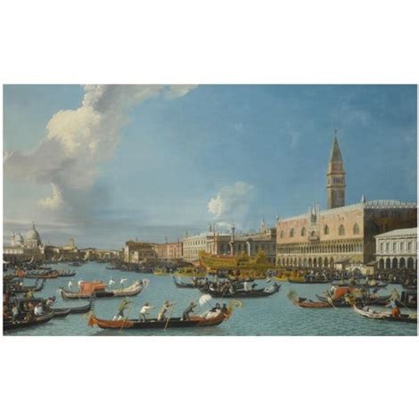 Venice, the return of the Bucintoro on Ascension Day by Canaletto on artnet