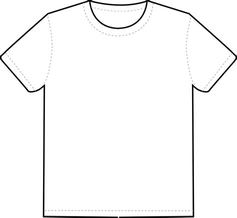 T Shirt Template Online - ClipArt Best