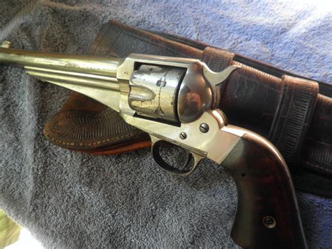 WTS - Antique Remington 1875 44-40 original nickel with Western holster