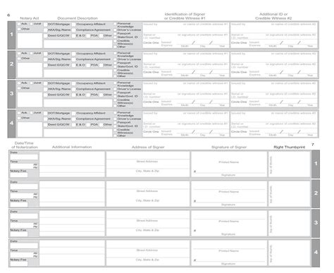 Notary | Public | Supplies | Journal of Notarial Events | Hard Cover | Cleanprint Tech ...