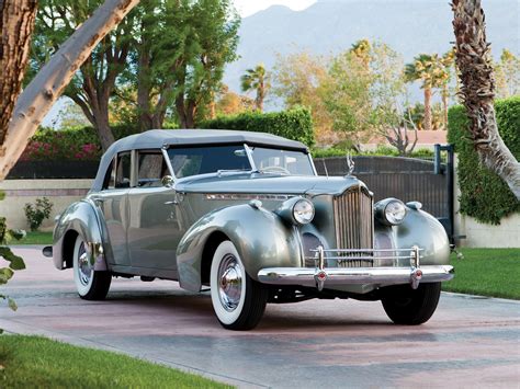 1940, Packard, 180, Custom, Super, Eight, Convertible, Sedan, Darrin, Cars, Classic Wallpapers ...