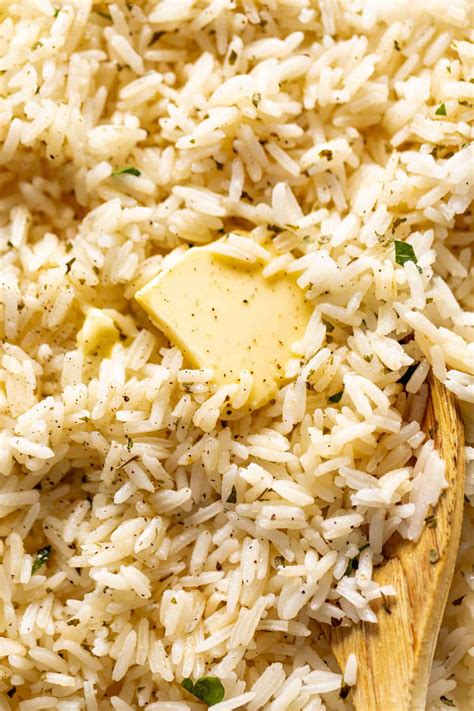 Garlic Butter Rice - Crave It All