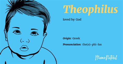 Theophilus Name Meaning, Origin, Popularity, Boy Names Like Theophilus - Mama Natural