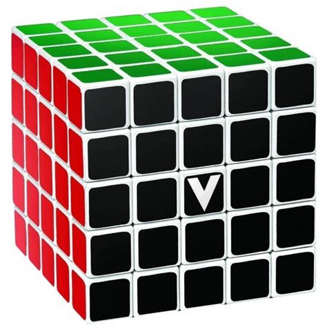 V-Cube 5x5 Magic Cube. White Base | Maskecubos.com