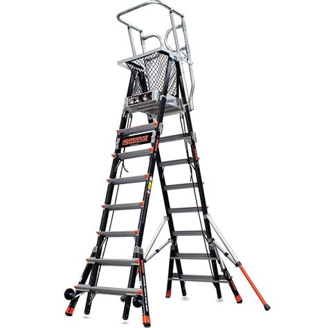 Little Giant Ladder Systems 8 ft.-14 ft. Fiberglass 375 lbs. Rated Type ...