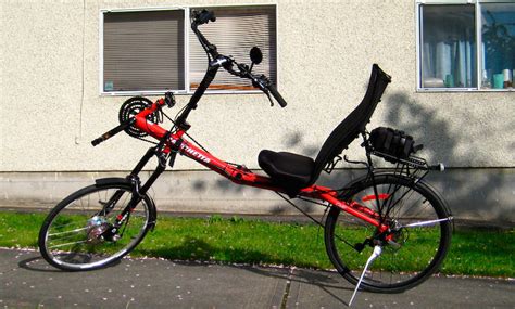 Recumbent hybrid electric bicycle For Sale