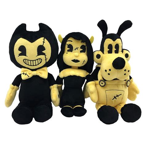 Bendy and the Ink Machine : Heavenly Toys Beanie Plush Bundle