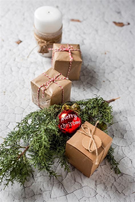 Premium Photo | Christmas gift boxes background