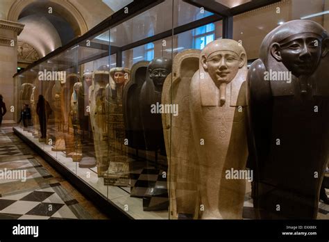 Louvre Museum, Egyptian Section,Paris, France Stock Photo - Alamy