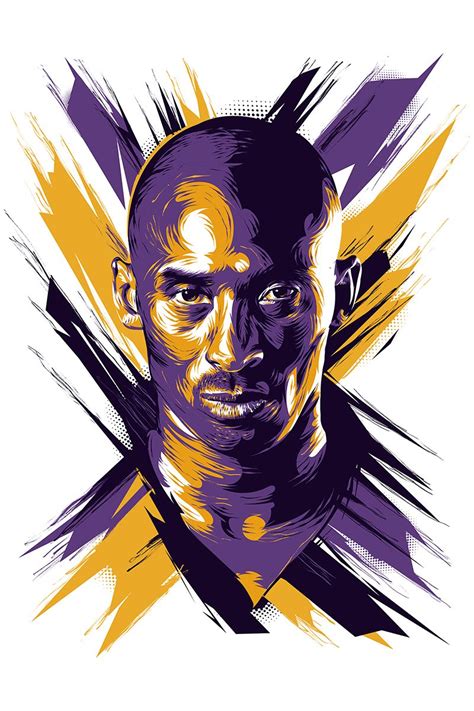 Kobe Bryant Vector Clipart Kobe Bryant Logo Tfyxn B9E