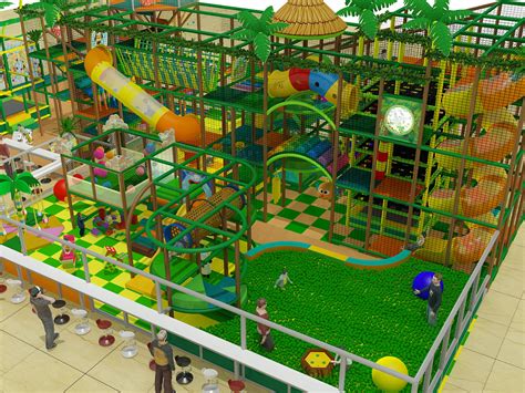 4 Level Jungle Themed Indoor Playground - Indoor Playgrounds International