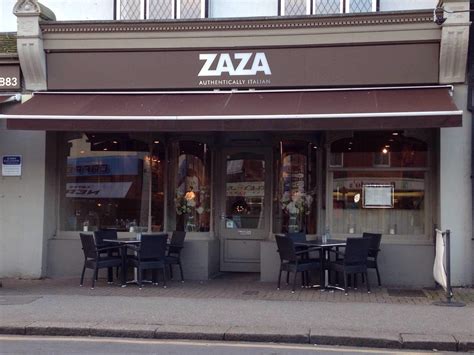 Zaza Menu, Menu for Zaza, Pinner, London