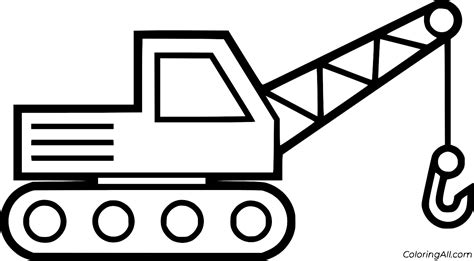 Crane Truck Coloring Pages (48 Free Printables) - ColoringAll