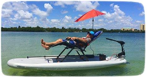 Inflatable Motorized Fishing Platform Paddle Board Surf Board Dingy ...