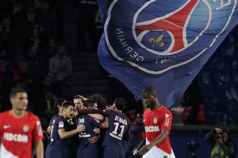 PSG are Ligue 1 champions! Paris giants thrash AS Monaco 7-1 to win ...