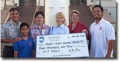 Saint Louis School Receives $4,000 Grant From The Armed Forces Communications And Electronics ...