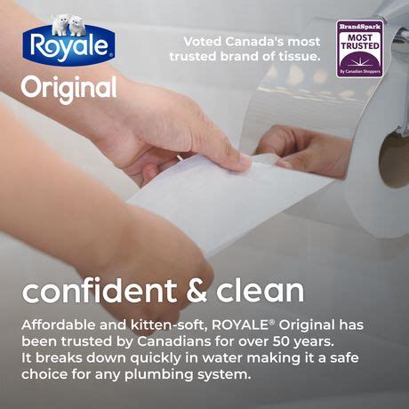 Royale Original, Soft Toilet Paper, 30 Large equal 80 rolls | Walmart ...