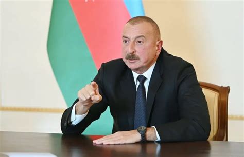 Azerbaijan Leader Raises National Flag in Karabakh Capital: Statement