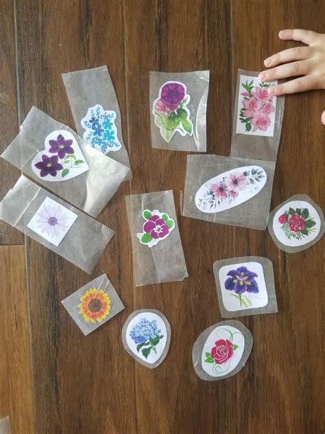 Diy Stickers With Parchment Paper at Paul James blog