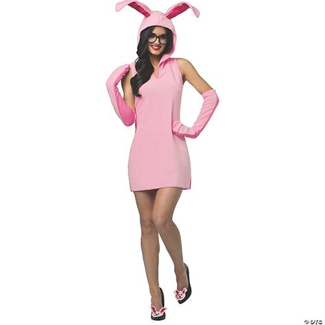 Christmas Story Bunny Costume Dress for Women | Halloween Express