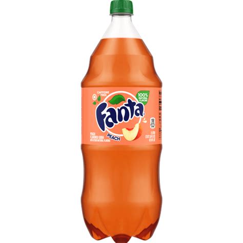 Fanta Peach Soda Bottle Fruit Flavored Soft Drink, 2 Liters | Beverages | Jack's Fresh Market