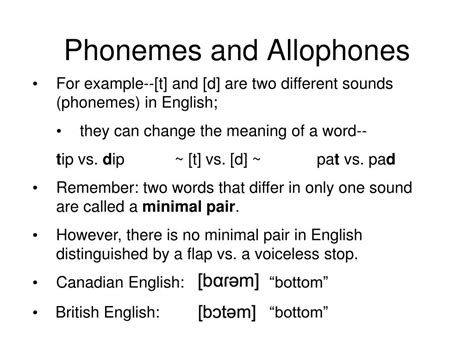 PPT - Phonology PowerPoint Presentation, free download - ID:3117521