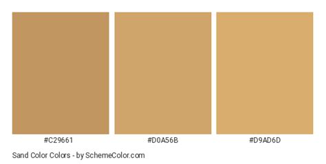 Sand Color Color Scheme » Brown » SchemeColor.com