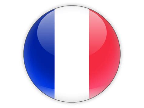 Download Round France Flag transparent PNG - StickPNG