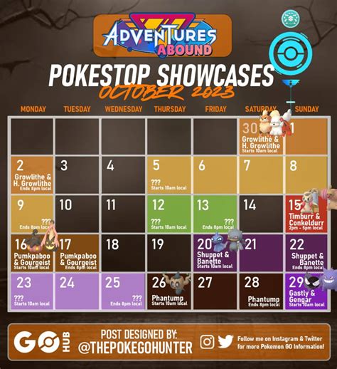 Pokémon GO October 2023 Event Guide | Pokémon GO Hub