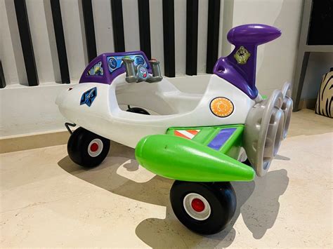 **RARE** Little Tikes Toy Story Buzz Lightyear Rocket Coupe, Hobbies ...