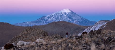 Mount Ararat is a snow-capped, dormant volcano in what country?