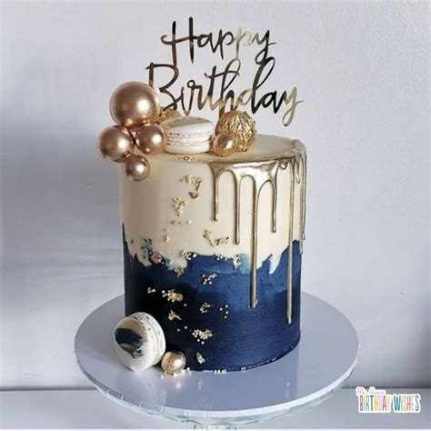 50th Birthday Cakes and Unique Ideas | My Happy Birthday Wishes | Modern birthday cakes, 21st ...