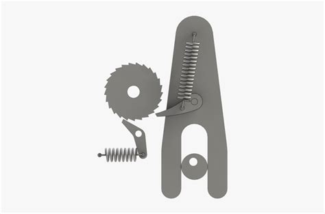 Ratchet Mechanism Design, HD Png Download - kindpng